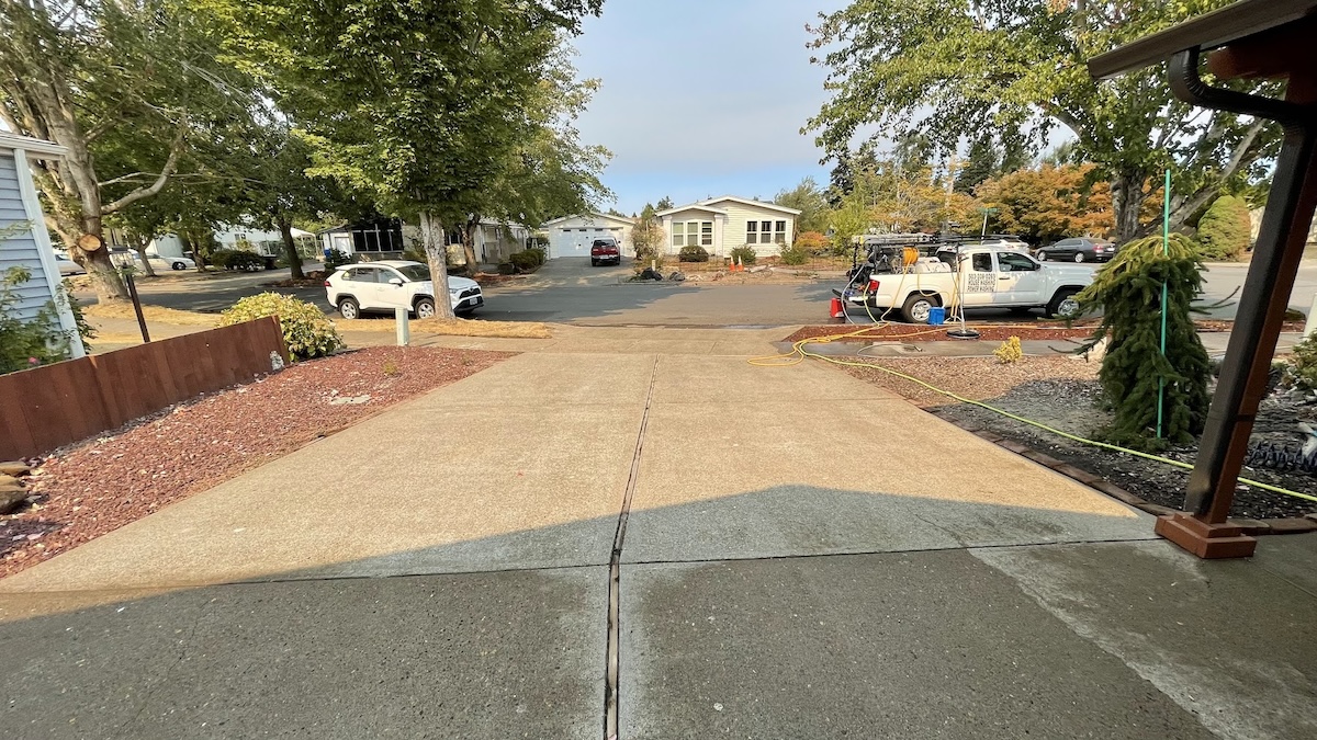 driveway cleaning