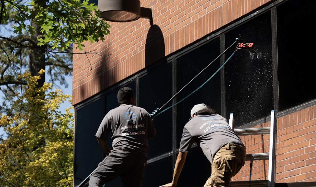 window cleaning commercial